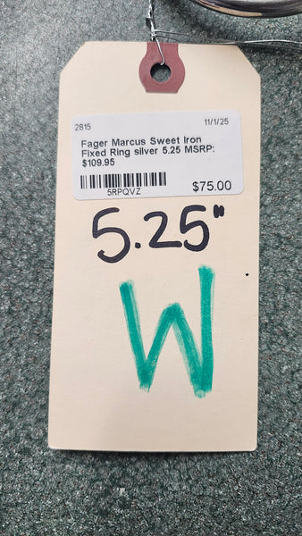 5.25" Fager Marcus Sweet Iron Fixed Ring