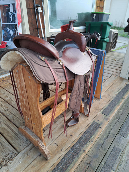 16" Big Horn Synthetic Draft Saddle