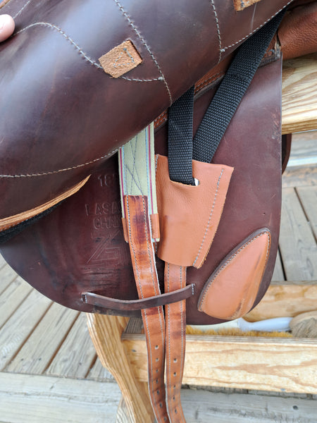 18" Zaldi Lasarte Jump Saddle