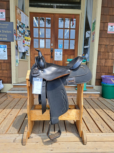 15" Circle Y Park and Trail Western Cordura Saddle