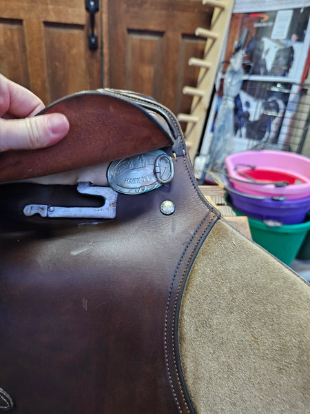 17" Passier PS Baum All Purpose English Saddle