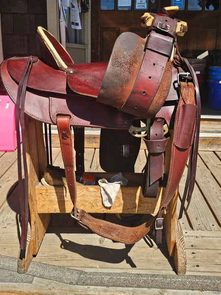 16" Colorado Saddlery Forest Service Special Roper Trail Saddle