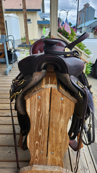 17.5" Tucker High Plains Western Trail Saddle
