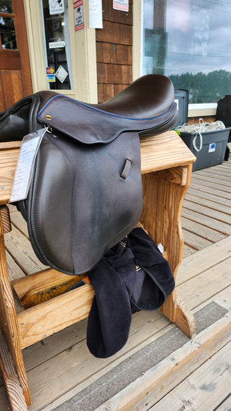 ON TRIAL 17" Black Country Solare Jumping Saddle