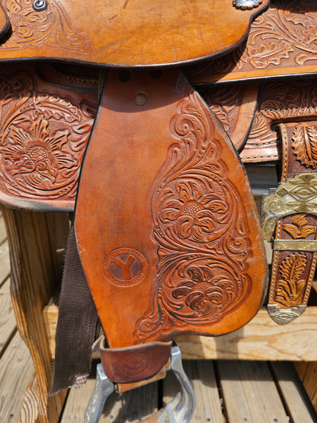 13" Circle Y Western Equitation Saddle