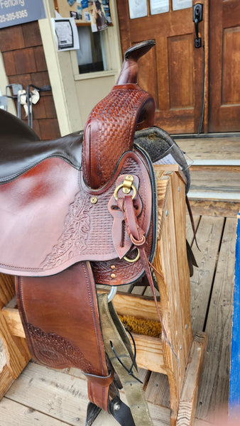 17-18" Big Horn Walking Horse Western Trail Saddle