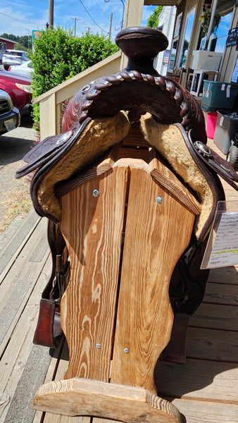 15.5" Circle Y Western Equitation Saddle