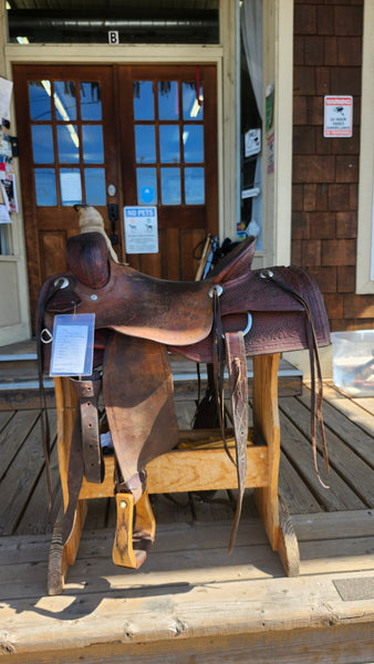16" SRS All Around Roper Saddle