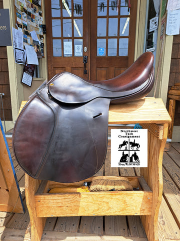 17.5" Frank Baines Reflex Jump Saddle
