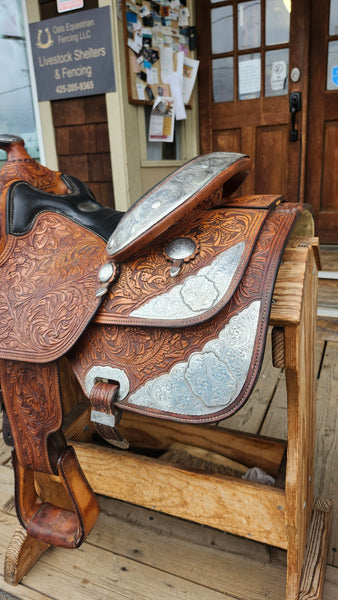14" Silver Mesa Equitation Saddle