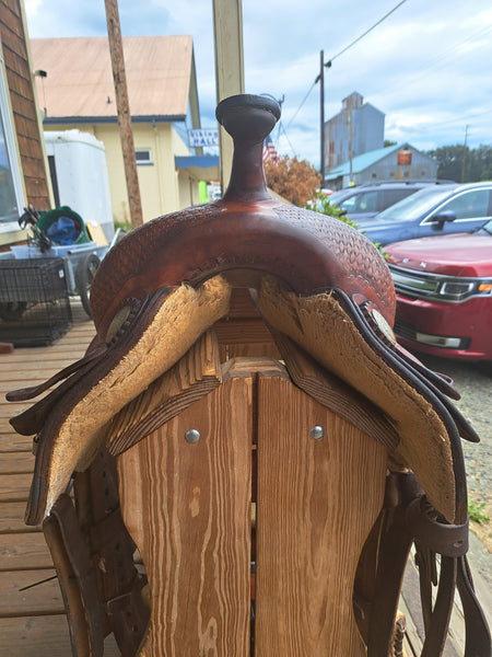 15.5" Billy Cook Reining Saddle