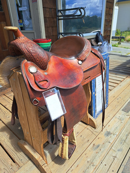 15.5" Circle Y Reining Saddle