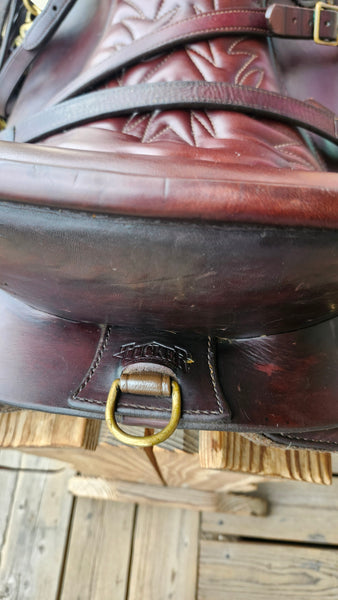 17.5" Tucker High Plains Western Trail Saddle