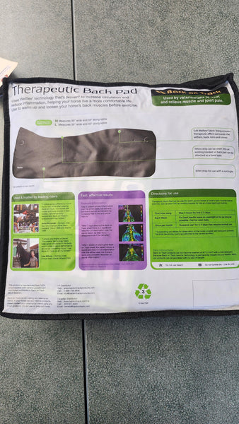 NEW LARGE Back on Track Therapeutic back Pad