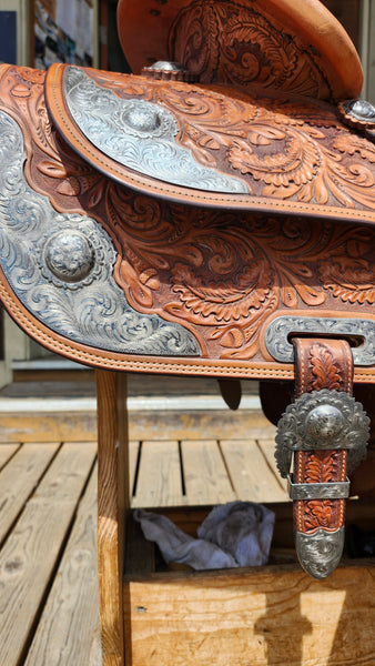 16" Champion Turf Western Equitation Show Saddle