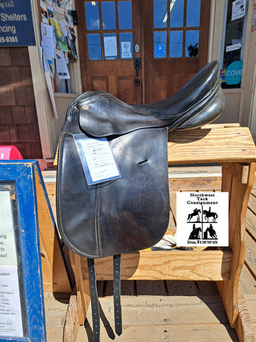 17.5" Karl Niedersuss Symphonie Dressage Saddle