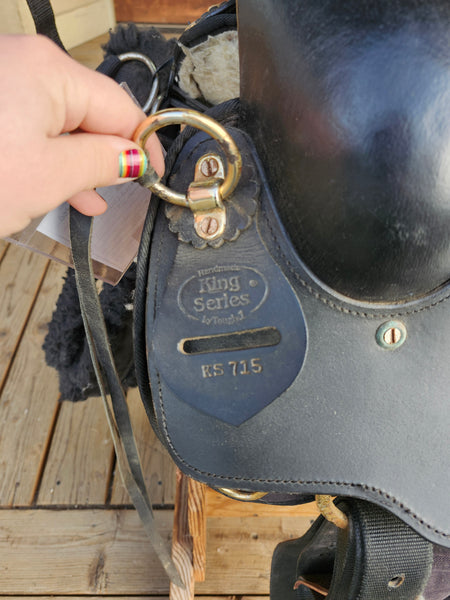 15" King Series Gaited Synthetic Trail Saddle