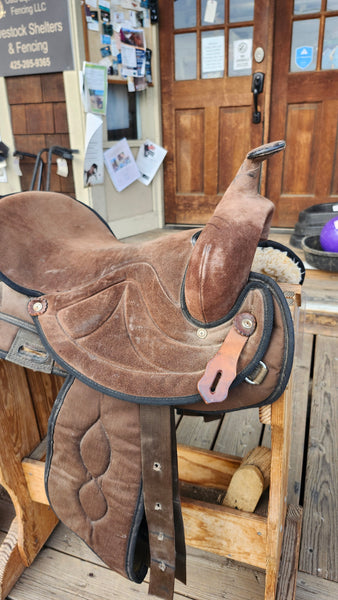 16" Big Horn Synthetic Western Saddle