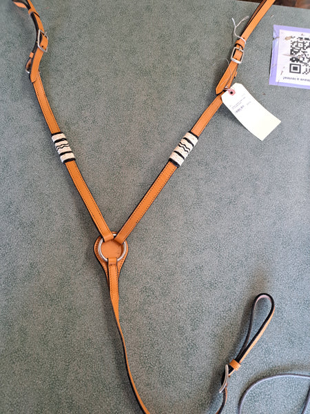 Breast Collar W/ Rawhide