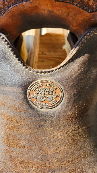 14" Three Forks Merrill Barrel Saddle