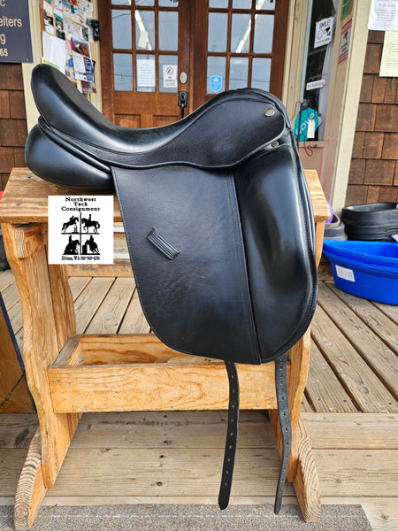 17" NSC Monoflap Dressage Saddle