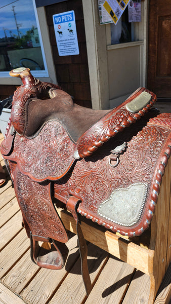15" Billy Royal Western Equitation Show Saddle