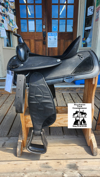 ON TRIAL 16" Synthetic Western Saddle