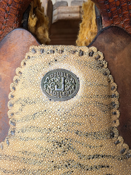 13" Double J Lynn Mckenzie Special Barrel Saddle