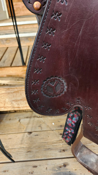 17" Circle Y Alabama Trail Gaiter Trail Saddle