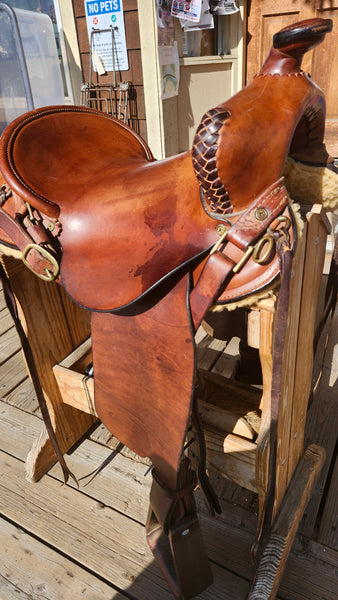 15.5" Fred Hook Western Trail Saddle