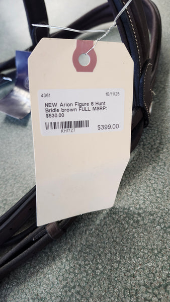 NEW Full Arion Figure 8 Hunt Bridle