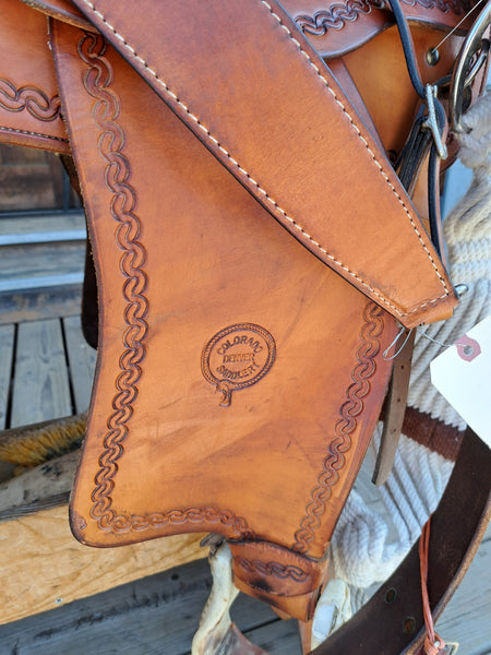 15" Colorado Saddlery Plain Prairie Comfort Ranch Trail Saddle