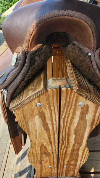 ON TRIAL 15" Synthetic Western Saddle