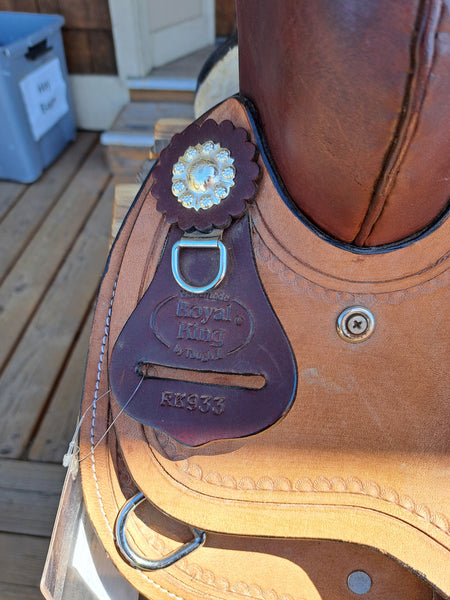 13" Royal King Dodge Premier Western Saddle