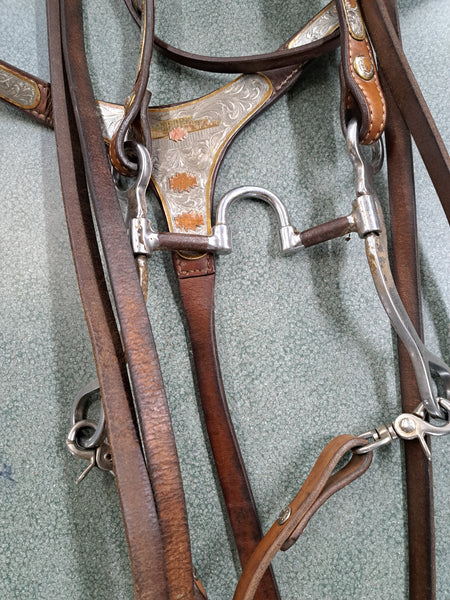 15" Big Horn Equitation Saddle Set