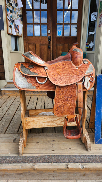 14" Tough 1 Youth Challenger Western Equitation Show Saddle