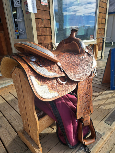 16" D by Kathys Equitation Saddle