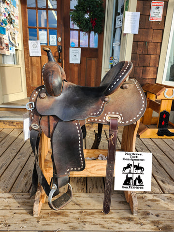 15" Martha Josey barrel saddle