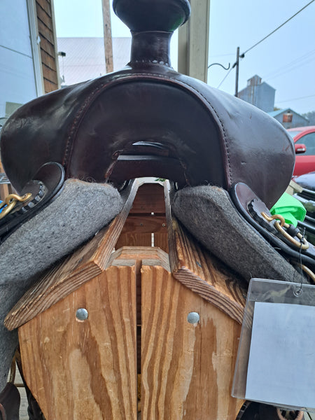15.5" Tucker Black Mountain Trail Saddle