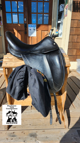 17.5" L'Apogee 2DL Dressage Saddle