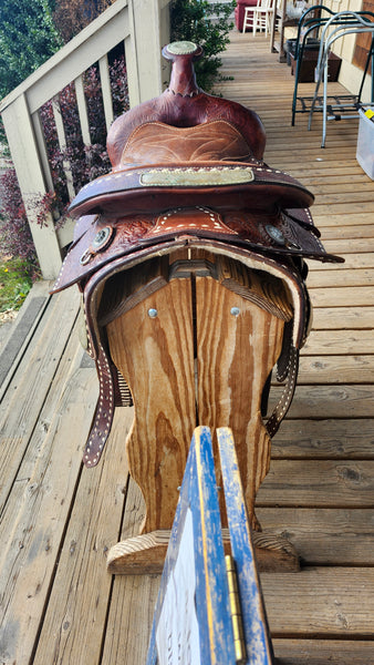 15.5" Action Vintage Show Saddle