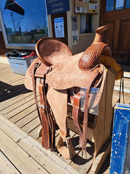 16"  Heart O Texas Ranch Saddle