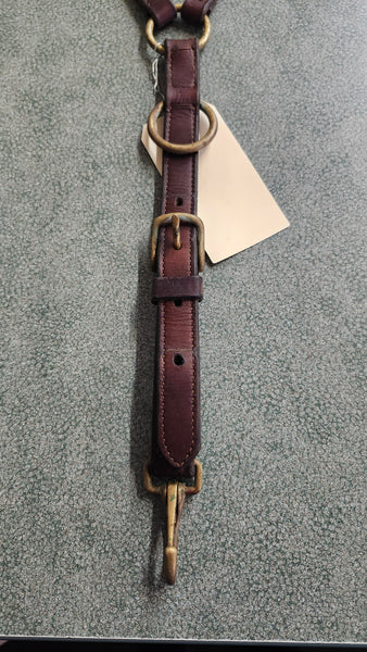 10 Ring Leather Training Martingale