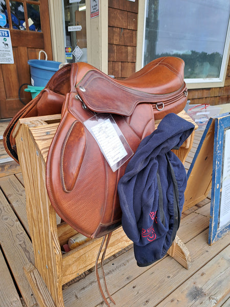 18" Zaldi Lasarte Jump Saddle
