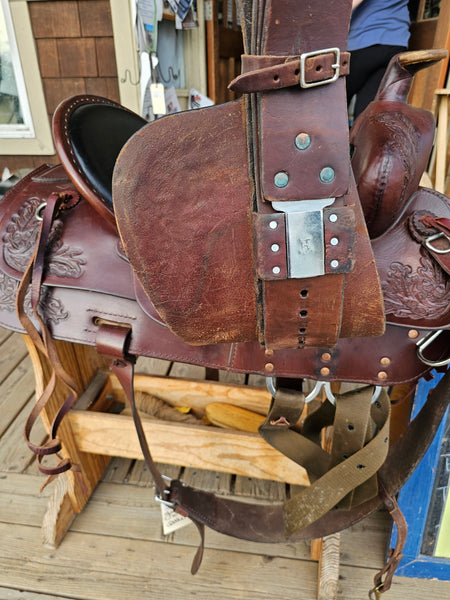 17" Circle Y All Around Western Trail Saddle
