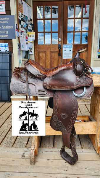 15" Hereford Tex Tan Western Saddle