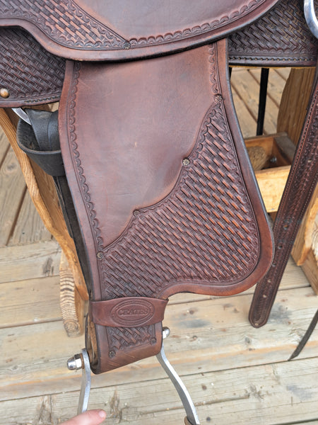 15.5" Crates Classic Reiner Saddle