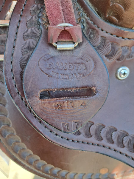 17" Dakota Draft Horse Trail Saddle