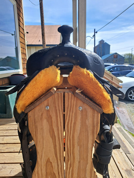 16.5" Allegany Mountain Western All Around Saddle