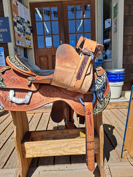 17" Showman Western Equitation Show Saddle
